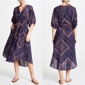 Xirena Bandana Dress Blue